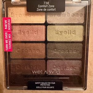 wet n wild Comfort Zone Eyeshadow Palette — Greens, Browns & Golds